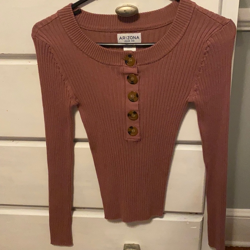A long sleeve top